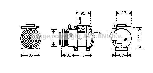 AVA QUALITY COOLING kompresorius, oro kondicionierius HYK239